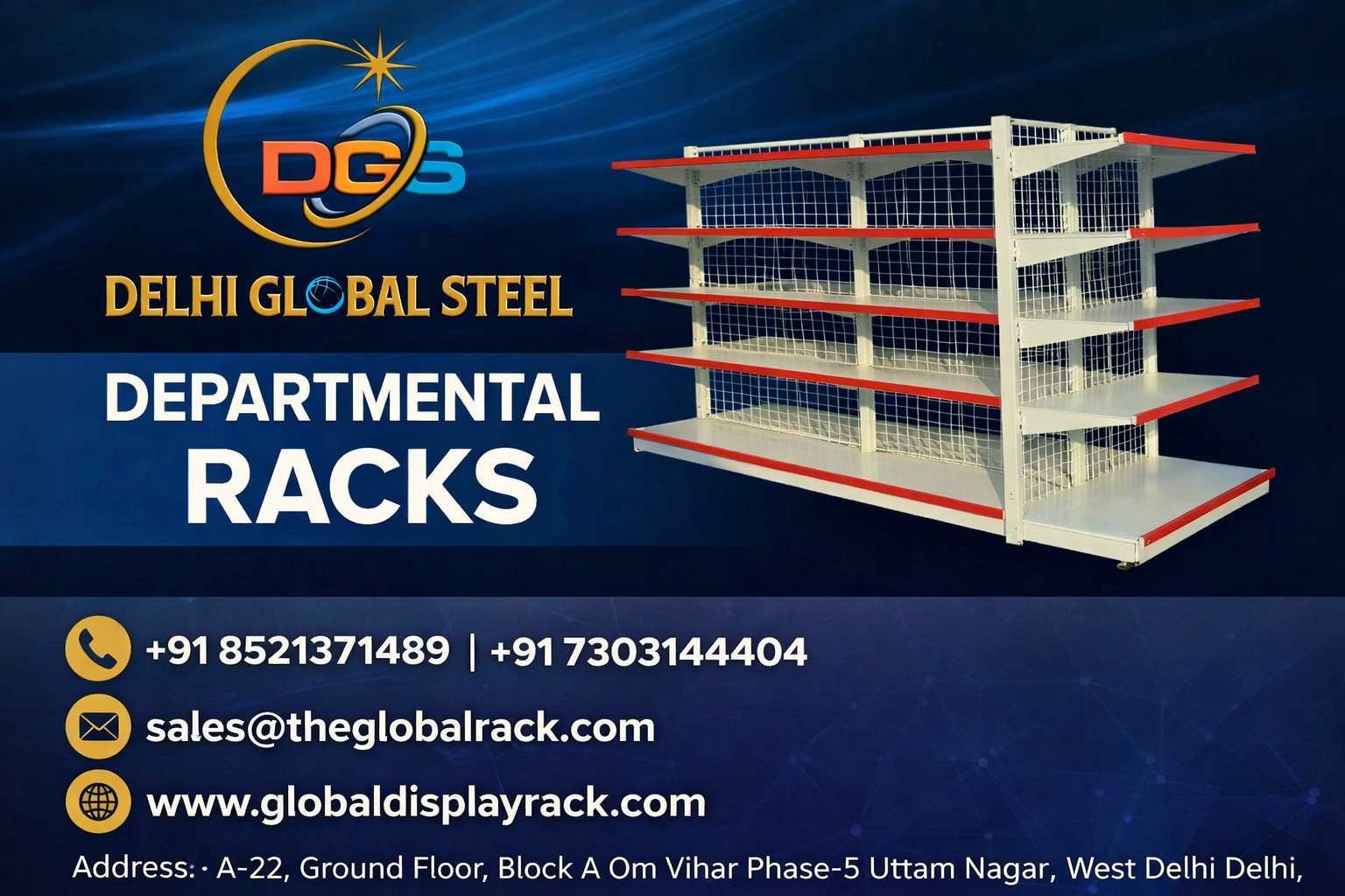 Shop Departmental Racks at Best Price | Delhi Global Steel