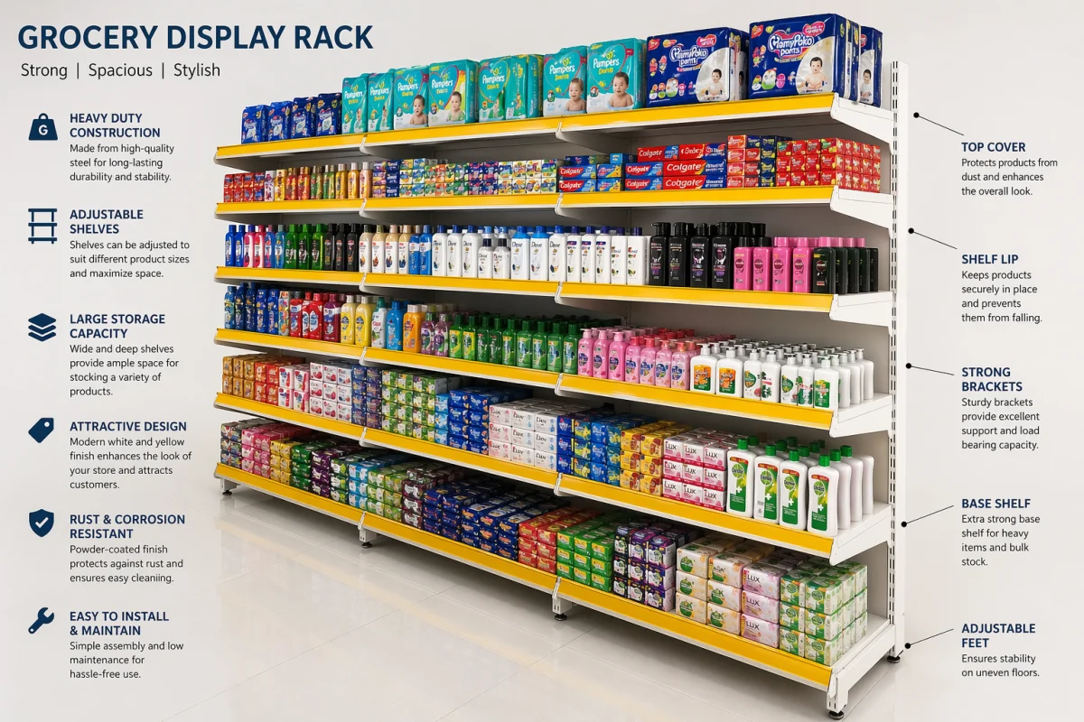 Grocery Display Rack