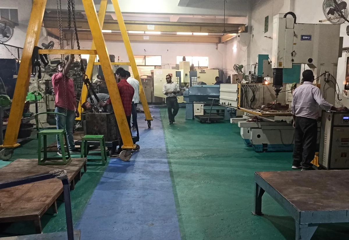 VAS Solution tool room with VMC and EDM machines